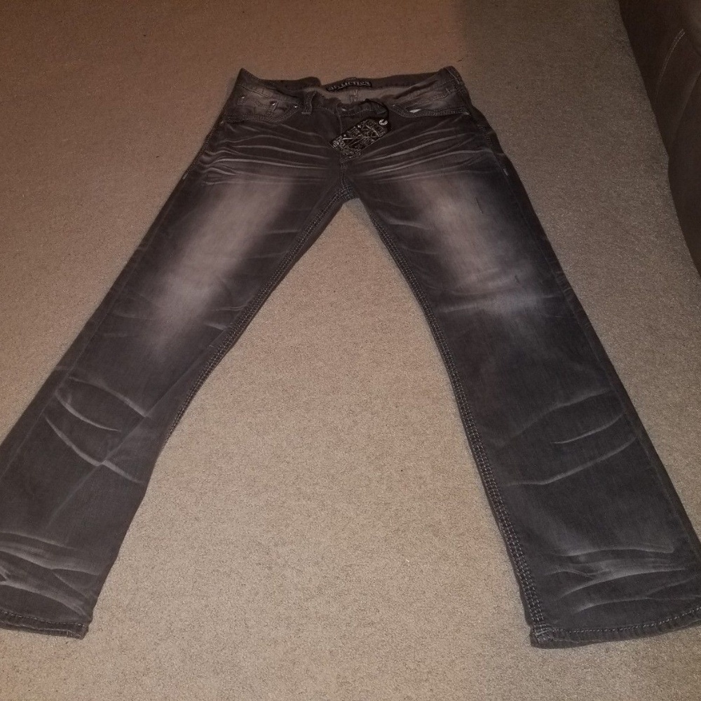 AFFLICTION BLAKE V RELAXED STRAIGHT JEANS IN NORWA